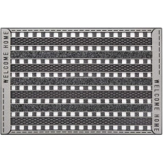 Коврик, антрацитово-металлический, 59 x 39 x см