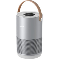 Smartmi Очиститель воздуха портативный работает с HomeKit Alexa HEPA H13 Удаление запахов дыма пыли пыльцы, серебристый