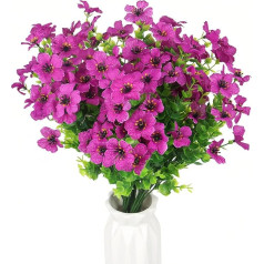 Искусственные Цветы Открытый УФ Устойчивый Искусственный Самшит Растения Искусственный Пластик Зеленый Крытый Открытый Висячие Растени