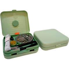 JYC CREATIVE Набор швейных коробок, портативный набор швейных ниток, швейная коробка для рукоделия, магнитная швейная коробка-органайзер с поду