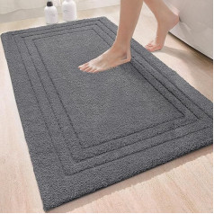 DEXI Коврик для ванной комнаты 60 x 110 см, мягкий коврик для ванной, нескользящий моющийся коврик для ванной, впитывающий коврик для ванной комн