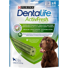 Purina dentalife active fresh large - зубной снек для собак - 142 г