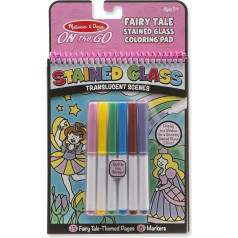 Игрушка Melissa & Doug On The Go Stained Glass Fairy Tale