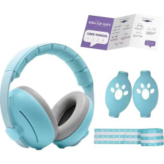 Детские вкладыши - шумоподавляющие детские вкладыши для защиты слуха, звуконепроницаемые, мягкие вкладыши для детей в возрасте 3-48 месяцев