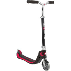 Globber - Flow Foldable 125 - складной двухколесный самокат для детей 5+ лет и подростков - черный