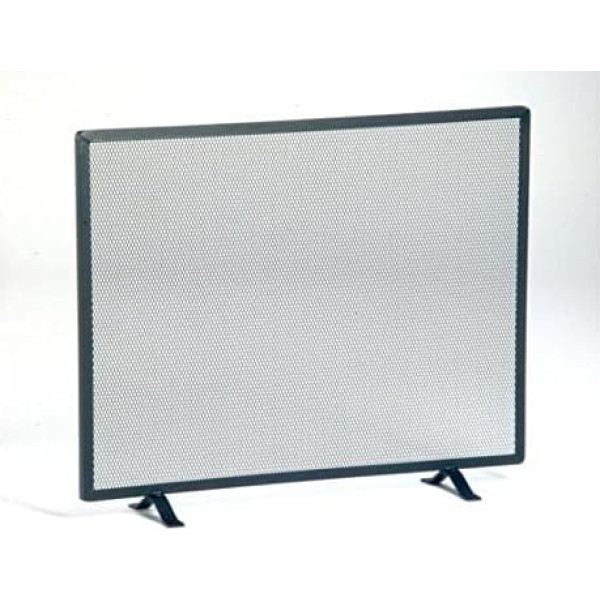 Искрогаситель FIREFIX 125/4NO с сеткой из черной стали 650 x 520 мм (Ш x В)