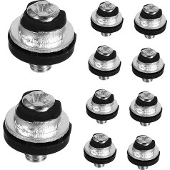 HOMOCONO 10 Stück Teiliges Mini Festplattenschrauben für Stoßdämpfende zur Einfachen Installation von Hdds Mini Pcs für Datensicherheit Stabilität