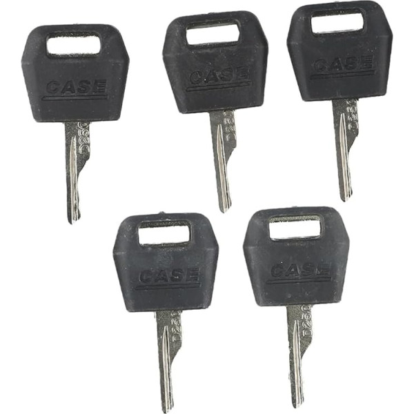 Zündschlüssel 5 Stück passend für mehrere für Koffer schwere Geräte Modelle einschließlich Traktoren und Planierraupen