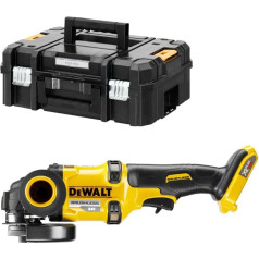DEWALT sin escobillas XR Flexvolt 54 V 125 mm Electrónica, Arranque Suave, Freno, Embrague, sin cargador/batería y maletín TSTAK II Multicoloured