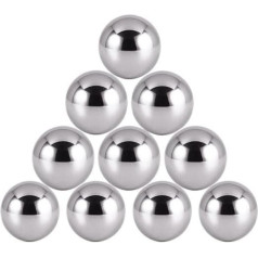 Шарики для шарикоподшипников Generisch, прецизионные шарики, шарики из нержавеющей стали 304, шарики для подшипников, диаметр 10 мм (10 шт.)
