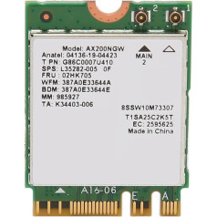 WiFi 6 AX200NGW M.2 2230 WiFi сетевая карта двухдиапазонная 802.11AX 2.4G 574Mbps 5G 2400Mbps BT5.2 WiFi M.2 WiFi 6 карт сетевой адаптер для 10 11 64 бит