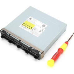 ASHATA Замена драйвера Blu-Ray жесткого диска на отвертку для One, DG-6M2S-01B Blu-ray Disc DVD Drive для One Console с