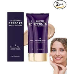Body Coverage Perfector Flawless Body Make-Up Waterproof Concealer Tattoo Cover Long-Lasting CC Cream Waterproof All Over Complexion Foundation Cover Cream Without Transfer 74 g x 2 (Natural)