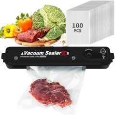 Вакуумный запайщик для продуктов питания Вакуумный запайщик: Автоматический вакуумный запайщик для сухих и влажных продуктов и Sous Vide, вкл