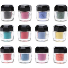 Epidemic Nail Power Auroras Fleas Sequin Crystal Thermochrome Nail Pigment Dust Powder Nail Decorations
