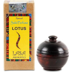 RSGM Lasa Aromatics Natural Lotus Твердые духи в деревянном стакане для универа - 6 г