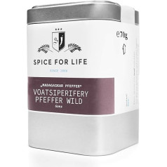 Пряности для жизни Дикий перец Воациперифери - Редкие элегантные перчики для гурманов из джунглей Мадагаскара - Делюкс очень крупные - земл