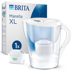 Brita Marella XL+1 Maxtra Pro PP фильтр-кувшин, белый, полипропилен, 3,5 л, 150 л