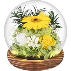 Подсолнух подарки, вечные бесконечные цветы в стекле, подарки для солнечного света, вдохновляющий подарок на день рождения для женщины, по