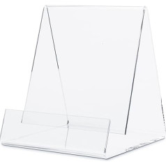 Набор из 4 подставок для книг, подставок для книг, подставок для товаров (высота опоры: 16,0 см) в виде подставки с зажимом (глубина заполнения 