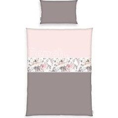 Bench 4412608064 Комплект постельного белья Nature Inspired, наволочка около 65 x 100 см, пододеяльник около 160 x 210 см, с гладкой фирменной молнией, 100% хлопок, 