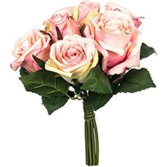 EUROCINSA Ref.87600C21 Букет из 7 роз - коробка из 3 - розовый - 19 x 28 см