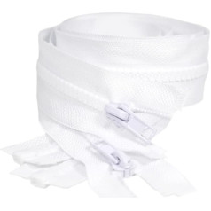 2 Pack 8 Размеры Впрыскивается Молния 5# Куртка Шитье Пальто Белый Черный 20 Цветов Разделимые Пластиковые Молнии (40