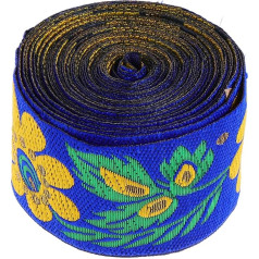 Этнические Кружева Лента Одежда Лента Свадебные Украшения Автомобиля Печатные Ленты Вышитые Широкие Ленты Жаккардовая Ткань Ткань Шелко