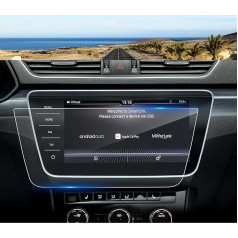Coleya Navigation Screen Protector Compatible with Skoda Superb MK3 Business Columbus 2017-2024, Superb Tempered Glass Screen Protector, 9H Anti-Scratch GPS Screen Protector (9.2 Inches)