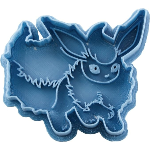 Cuticuter Flareon Pokémon Cookie Cutter, синий, 8 x 7 x 1,5 см