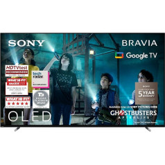 Sony BRAVIA XR | XR-55A80L | OLED | 4K HDR | Google TV | ECO PACK | BRAVIA Core | Идеально подходит для PlayStation5 | Металлическая поверхность заподлицо | Гарантия 5 лет