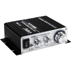 Усилитель LEPY LP-VS3 25Wx2 + защита от задержки HiFi Совместим с компьютером, iPod, мобильными телефонами или MP3-плеерами ЦАП и т.д.