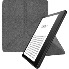 Чехол MyGadget Origami для Amazon Kindle Oasis 10-го поколения 2019 и 9-го поколения (2017) - искусственная кожа - функция автоматического сна/пробуждения - серый ф