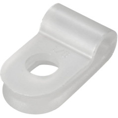 Карта поиска Нейлон R-типа кабель зажим организатор кабельные зажимы для управления провода 3.1 мм