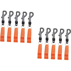 Abaodam выживания свистки портативный аварийный свисток брелок для наружной деятельности шт.