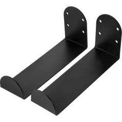 HEMOTON 2 шт. настенное крепление для сноубордов Металлическая стойка для сноубордов для настенного монтажа Элегантный держатель лыжной доск