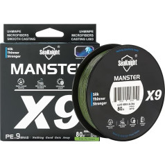 SeaKnight X9 9-Way Fishing Line Braided Salt Water 150 м / 300 м / 500 м PE Braided Fishing Line 9 Strands Super Strong Carp Fishing Line Trout 17-80 lb