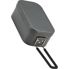 Hrtyvhin Открытый Ланчбокс Со Складной Ручкой Алюминий Кемпинг Bentos Контейнер Портативный Подогрев Пикник Bentos Box Посуда