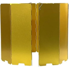 MRVAKDYDI Складное ветровое стекло для походной плиты, ветровое стекло для походной плиты из алюминия с возможностью складывания Многоцветный