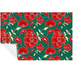 Летнее одеяло BestIdeas, мягкое, теплое, уютное, для кровати, дивана, софы, пикника, кемпинга, пляжа, 150 x 100 см