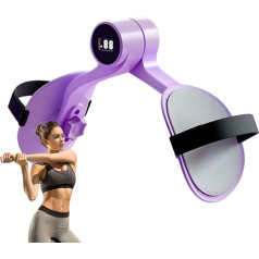 Bexdug Thigh Trainer | Fitness Pelvic Floor Exerciser, Smart Portable Muscle Toning Machine For Home Training Postnatal Recovery Fitness Exercises