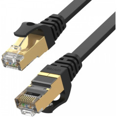 Патч-корд cat.7 sstp 5m (8p8c) rj45; плоский; c1897bk-5m