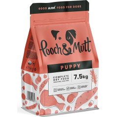 Pooch & Mutt - Puppies, беззерновой сухой корм для собак, смесь курицы и суперфудов, 7,5 кг