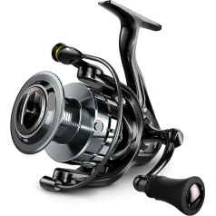 FREOJGU Angelrolle 10 + 1 Präzisionslager Spinnrolle 8 кг Max Drag Power Angelrolle for Bass Hecht Angeln(2000 Series)