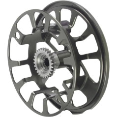 YETGFBH Fliegenfischrolle, Angelrolle 0-5wt Leichte Fliegenfischrolle Supergroße Fliegenrolle aus Aluminium