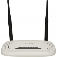 Wr841n xdsl wifi n300 router (2.4ghz) 1xwan 4x10/100 lan 2x5dbi (sma)