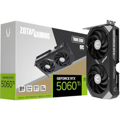 ZOTAC Gaming GeForce RTX 5060 Ti 8GB Twin Edge OC DLSS 4 8GB GDDR7 128-bit 28Gbps PCIE 5.0 Gaming Graphics Card, IceStorm 2.0 Cooling, SFF-Ready, ZT-B50610H-10M