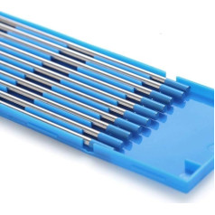 TEN-HIGH TIG вольфрамовый электрод WL-20 10x вольфрамовые иглы для TIG сварки синий