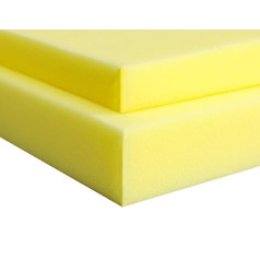 Schaumstoffplatte, 3/5/8/10/12/15 см Dicker Schaumstoff, 35D-Sofakissen Ersatz-Schaumstoff für Fenstersitze Sitzkissen Stuhlkissen, Auflage in Vielen Größen zur Auswahl (Dick 8 cm-150x50cm)