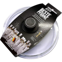 AMT Крышка для кастрюли стеклянная стандартного размера круглая 32 см